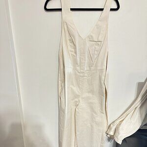 Wide Leg Sleeveless Jumpsuit